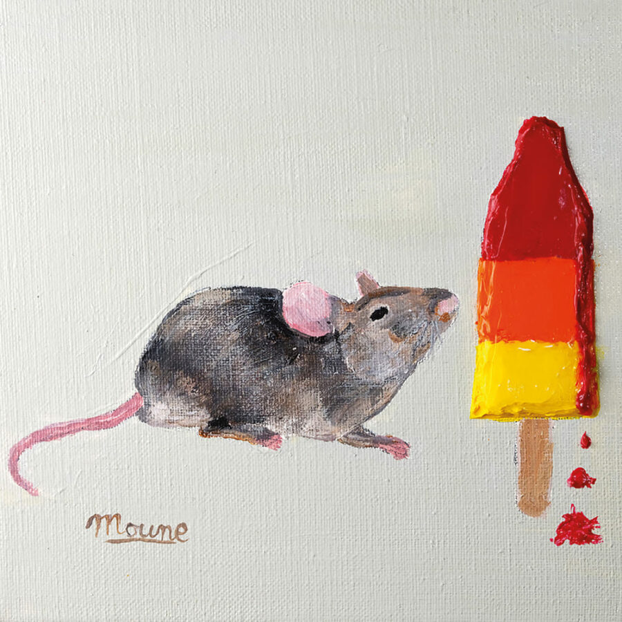 Souris gourmande